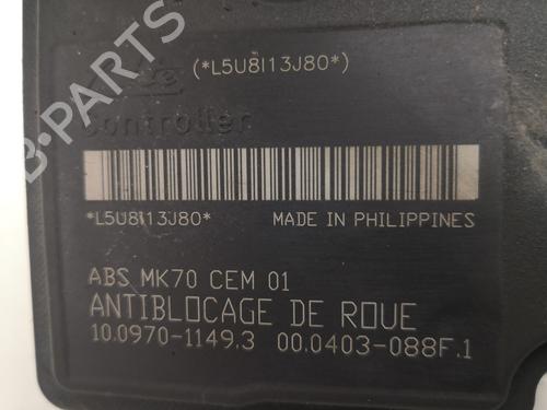 ABS pump PEUGEOT 206 Hatchback (2A/C) 1.4 i | BP29916040M43