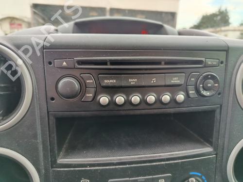 Used Radio PEUGEOT PARTNER Box Body/MPV 1.6 HDi (75 hp) 28186749