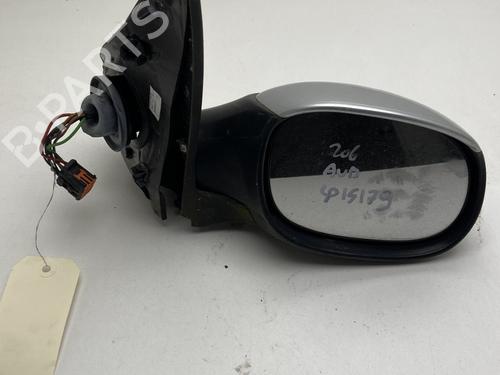 Used Right mirror PEUGEOT 206 SW (2E/K) 2.0 HDi (90 hp) 27105357