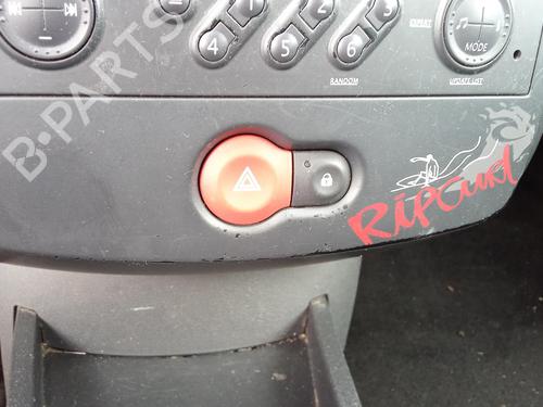 Advarselsbryter RENAULT CLIO III (BR0/1, CR0/1) 1.2 16V (BR02, BR0J, BR11, CR02, CR0J, CR11) (75 hp) 27139403