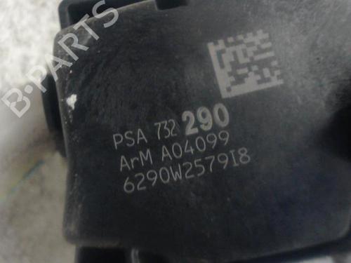 Front right lock PEUGEOT 5008 (0U_, 0E_) 1.6 HDi | BP27133741C97 