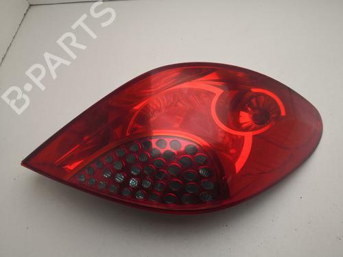 Used Right taillight PEUGEOT 207 (WA_, WC_) 1.6 HDi (90 hp) 29916046