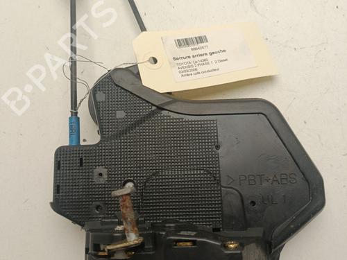 Used Rear left lock Rear left lock TOYOTA AVENSIS (_T25_) 2.0 D-4D (CDT250_, CDT250R) (116 hp) 27136764 27136764
