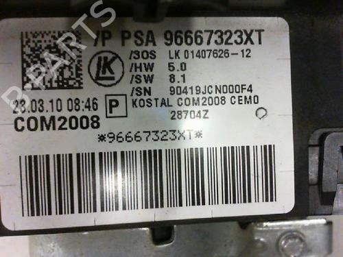 Steering column stalk CITROËN C3 II (SC_) 1.4 HDi 70 (SC8HZC, SC8HR0, SC8HP4) | BP27122342I23 