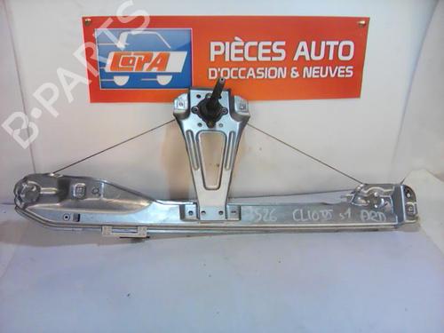 Rudehejsemekanisme Højre bagtil RENAULT CLIO III (BR0/1, CR0/1) 1.5 dCi (BR17, CR17) (86 hp) 27115849