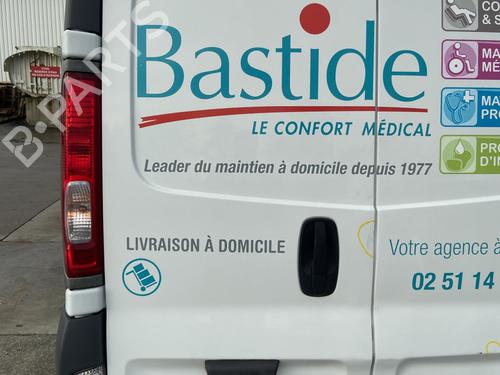 Venstre bagagerum dør RENAULT TRAFIC II Bus (JL) 2.0 dCi 90 (JL00, JL01, JL0H, JL0M, JL0P, JL0S) (90 hp) 30818713