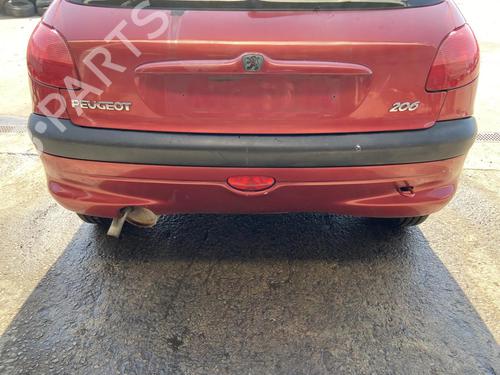 Used Rear bumper PEUGEOT 206 Hatchback (2A/C) 1.4 i (75 hp) 27114375