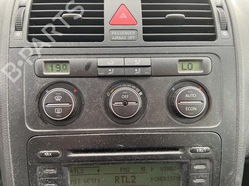 AC Styreenhet / Manøvreringsenhet VW TOURAN (1T1, 1T2) 1.9 TDI (105 hp) 28493485