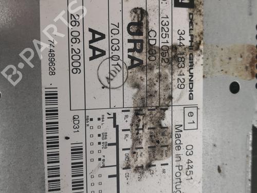 Radio OPEL ZAFIRA / ZAFIRA FAMILY B (A05) 1.9 CDTI (M75) | BP27142724E6