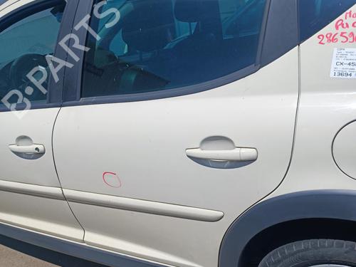 Used Left rear door PEUGEOT 207 SW (WK_) 1.6 HDi (112 hp) 27124716