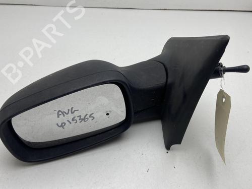 Used Left mirror RENAULT CLIO III (BR0/1, CR0/1) 1.2 16V (BR02, BR0J, BR11, CR02, CR0J, CR11) (75 hp) 27108736