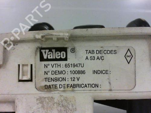 Used Climate control Climate control RENAULT MEGANE I Classic (LA0/1_) 1.6 e (LA0F, LA0S) (90 hp) 27122435 27122435