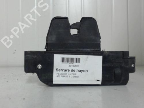 Used Tailgate lock PEUGEOT 407 SW (6E_, 6D_) 2.0 HDi 135 (136 hp) 27115792