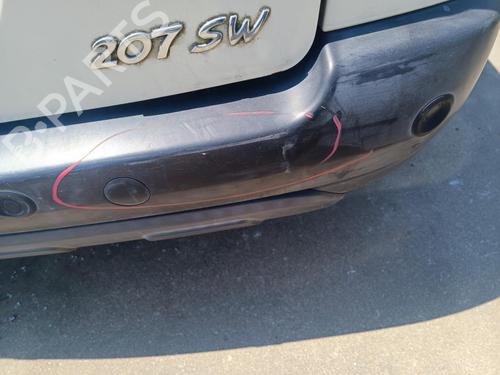 Rear bumper PEUGEOT 207 SW (WK_) 1.6 HDi | BP27124710C8 
