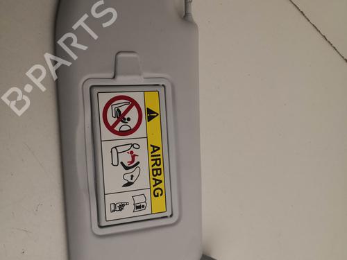 Used Left sun visor PEUGEOT 208 II (UB_, UP_, UW_, UJ_) 1.5 BlueHDI 100 (102 hp) 27106466