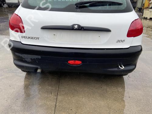Used Rear bumper PEUGEOT 206 Hatchback (2A/C) 1.9 D (69 hp) 27105984