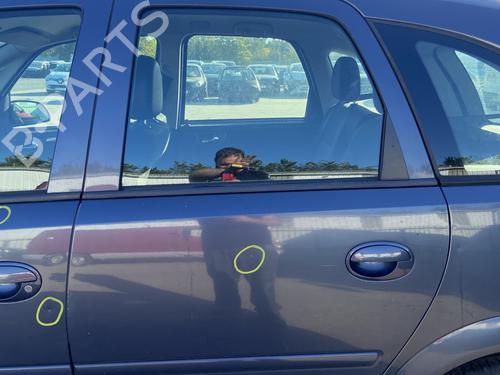Dørrute venstre bak OPEL MERIVA A MPV (X03) 1.3 CDTI (E75) (75 hp) 29639753