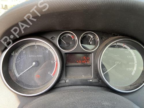 Used Instrument cluster PEUGEOT 308 SW I (4E_, 4H_) 1.6 HDi (109 hp) 27108954