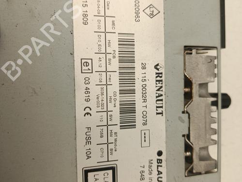 Radio RENAULT TWINGO II (CN0_) 1.5 dCi (CN0E) | BP33184832E6 - Image 3