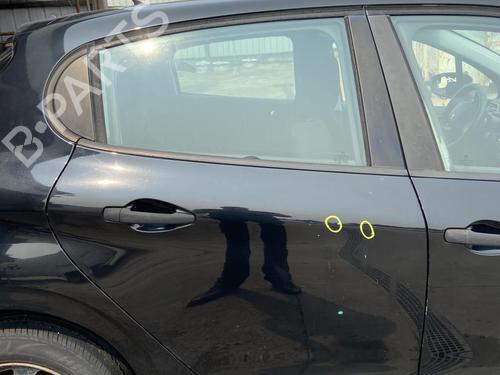 Used Rear right door window PEUGEOT 208 I (CA_, CC_) 1.4 HDi (68 hp) 27112213