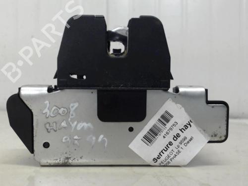 Used Tailgate lock PEUGEOT 3008 I MPV (0U_) 1.6 HDi (114 hp) 27118167