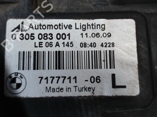 Used Left front fog light BMW 5 Touring (E61) 525 xd (197 hp) 27123155