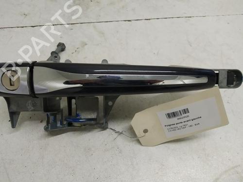 Used Front left exterior door handle CITROËN C5 III (RD_) 2.0 HDi 140 (RDRHF8, RDRHFA, RDRHA8, RDRHAJ) (140 hp) 27117653