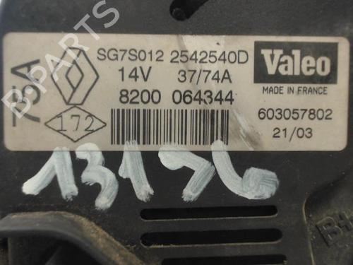 Alternator RENAULT KANGOO (KC0/1_) 1.2 16V (KC05, KC06, KC03, KC0T, KC0W, KC1D) | BP27122510M7 - Image 4