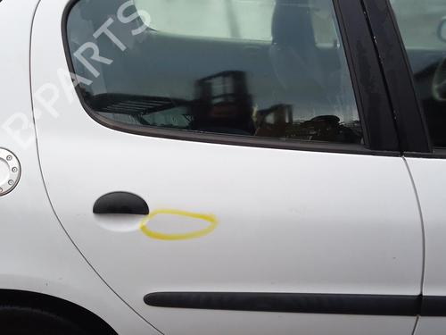 Used Right rear door PEUGEOT 206 Hatchback (2A/C) 1.9 D (69 hp) 27145057