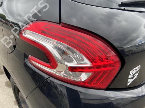 Used Left taillight PEUGEOT 208 I (CA_, CC_) 1.4 HDi (68 hp) 27114886