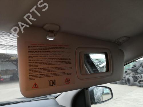 Used Right sun visor RENAULT MEGANE III Grandtour (KZ0/1) 1.5 dCi (KZ09, KZ0D, KZ1G, KZ29, KZ14, KZ1W, KZ10, KZ1F,... (110 hp) 27131518