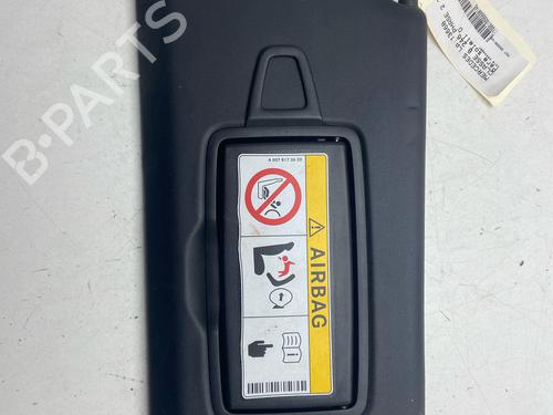 Used Right sun visor Right sun visor MERCEDES-BENZ B-CLASS Sports Tourer (W246, W242) B 200 CDI / d (246.208) (136 hp) 27144072 27144072