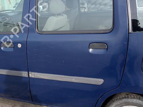 Rudehejsemekanisme venstre bagtil OPEL AGILA (A) (H00) 1.2 16V (F68) (75 hp) 27102396