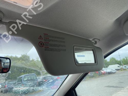 Used Right sun visor RENAULT CLIO III (BR0/1, CR0/1) 1.2 16V Hi-Flex (BR1U, CR1U) (75 hp) 27110885