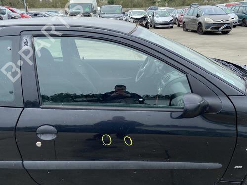 Used Front right door window PEUGEOT 206 Hatchback (2A/C) 1.6 16V (109 hp) 27105935