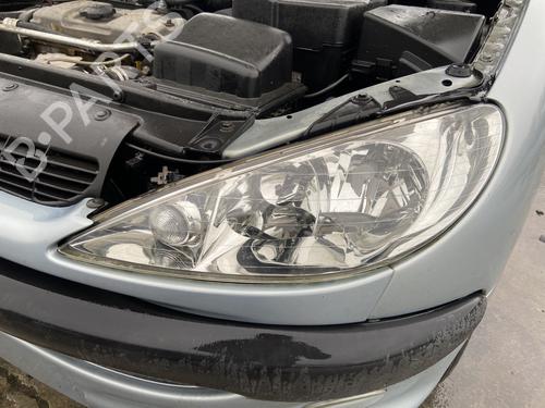 Used Left headlight PEUGEOT 206 Hatchback (2A/C) 1.4 i (75 hp) 31334030