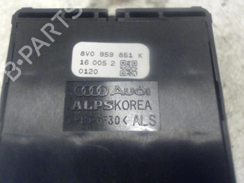Used Left front window switch AUDI A3 Sportback (8VA, 8VF) 2.0 TDI (150 hp) 27134706