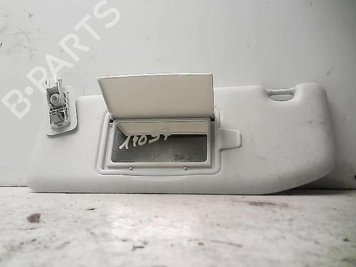 Used Left sun visor PEUGEOT 208 I (CA_, CC_) 1.6 HDi (92 hp) 27131433