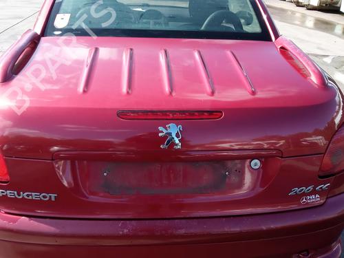 Used Tailgate PEUGEOT 206 CC (2D) 1.6 16V (2DNFUF, 2DNFUR) (109 hp) 27141205