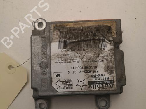 ECU airbags PEUGEOT 206+ (2L_, 2M_) 1.4 HDi eco 70 | BP27104170M53