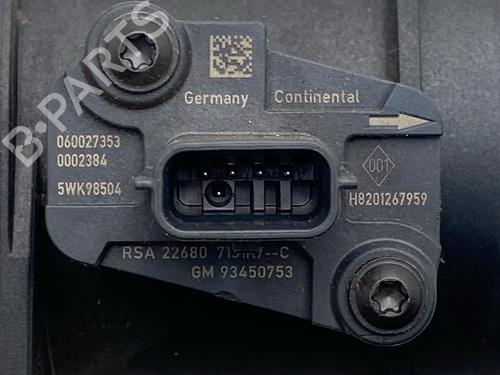 Mass air flow sensor RENAULT MASTER III Van (FV) 2.3 dCi 170 FWD (FV0L) | BP39725911M95 - Image 3