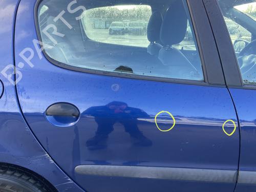 Used Right rear door PEUGEOT 206 Hatchback (2A/C) 1.9 D (69 hp) 31929427