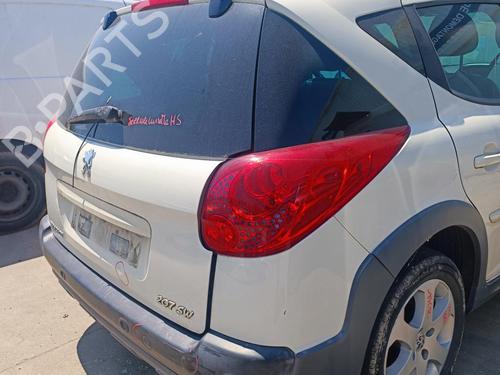 Used Rear bumper PEUGEOT 207 SW (WK_) 1.6 HDi (112 hp) 27124710