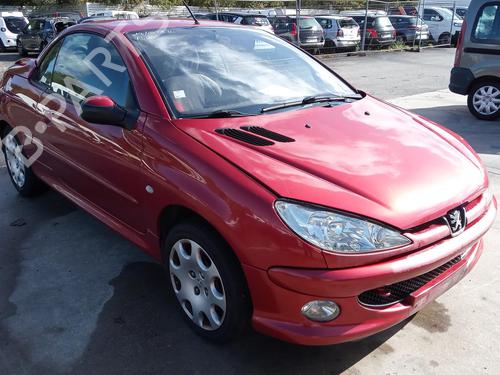 Used Front right seatbelt Front right seatbelt PEUGEOT 206 CC (2D) 1.6 16V (2DNFUF, 2DNFUR) (109 hp) 27141224 27141224