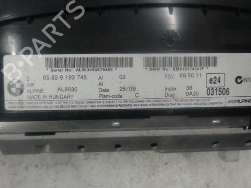 Used Display monitor BMW 5 Touring (E61) 525 xd (197 hp) 27123181