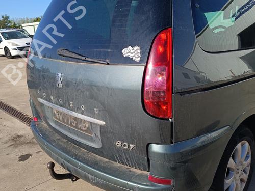 Used Right taillight PEUGEOT 807 (EB_) 2.2 HDi (163 hp) 27126518