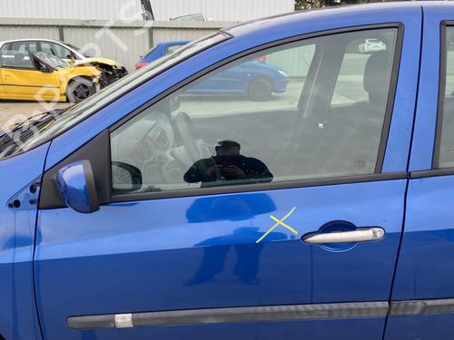 Dør rude ventre foran RENAULT CLIO III (BR0/1, CR0/1) 1.5 dCi (BR17, CR17) (86 hp) 30319852