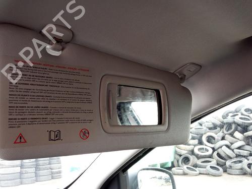 Used Right sun visor RENAULT MEGANE III Grandtour (KZ0/1) 1.5 dCi (KZ09, KZ0D, KZ1G, KZ29, KZ14, KZ1W, KZ10, KZ1F,... (110 hp) 27103625