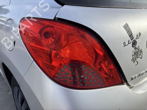 Used Left taillight Left taillight PEUGEOT 207 (WA_, WC_) 1.4 HDi (68 hp) 40539416 40539416
