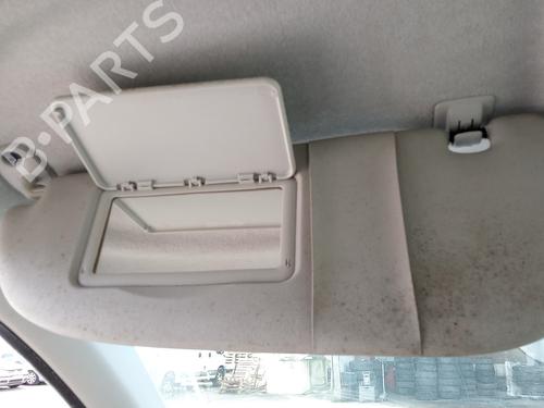 Used Left sun visor PEUGEOT 206 Hatchback (2A/C) 1.4 HDi eco 70 (68 hp) 27103689